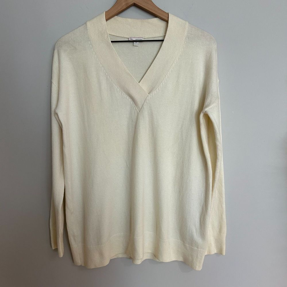Gap Brooklyn Cream Merino Wool Sweater